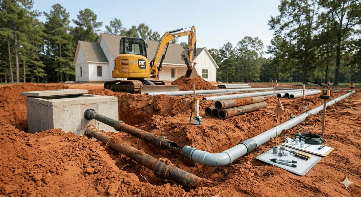 Septic Line Repair